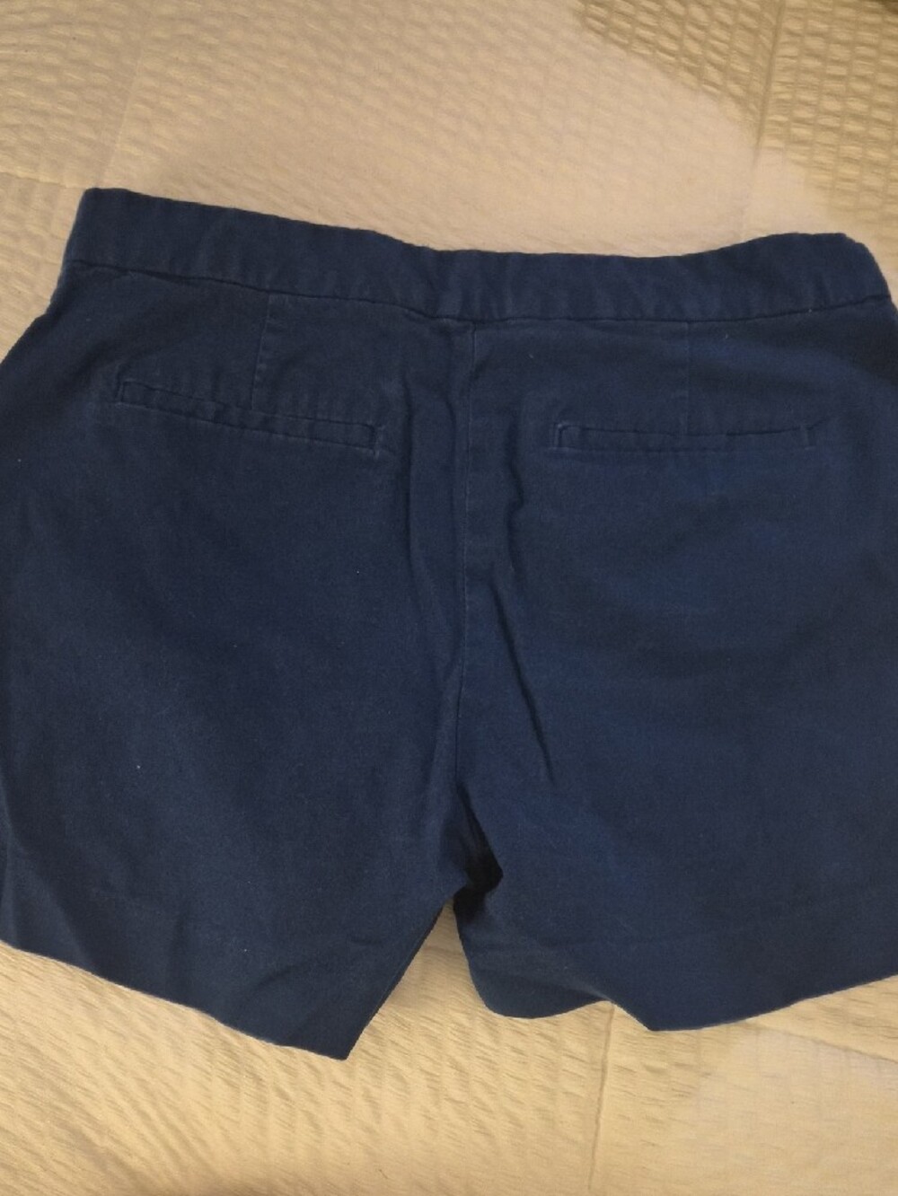 Banana Republic Blue Button-Detail Women's Shorts sz 6 - Picture 3 of 5